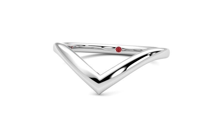 Taylor & Hart Summit Wedding Ring 360 degree image 27