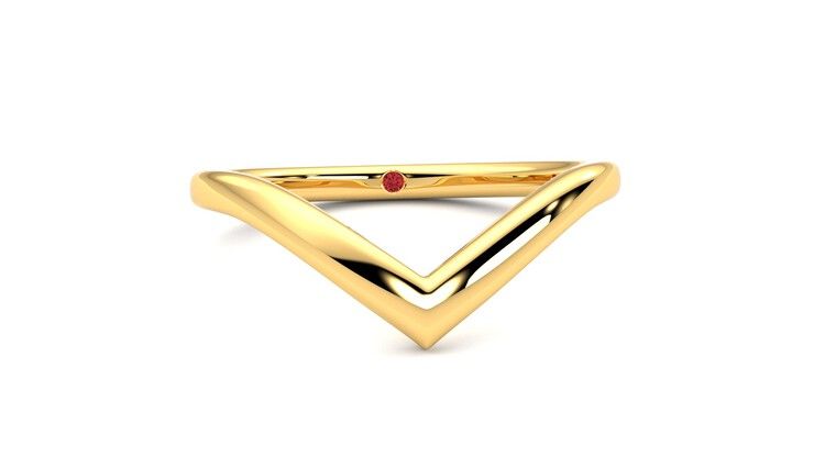 Taylor & Hart Summit Wedding Ring 360 degree image 2