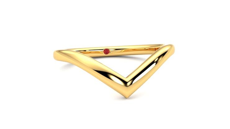 Taylor & Hart Summit Wedding Ring 360 degree image 3