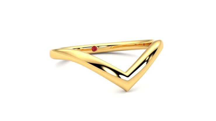 Taylor & Hart Summit Wedding Ring 360 degree image 4