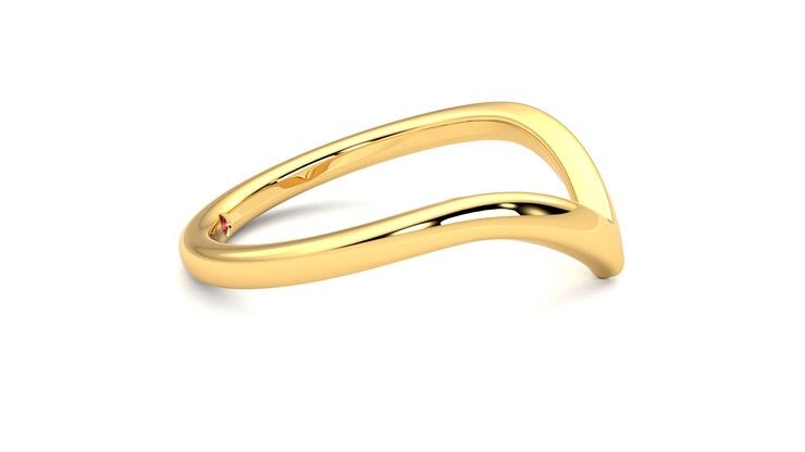 Taylor & Hart Summit Wedding Ring 360 degree image 9