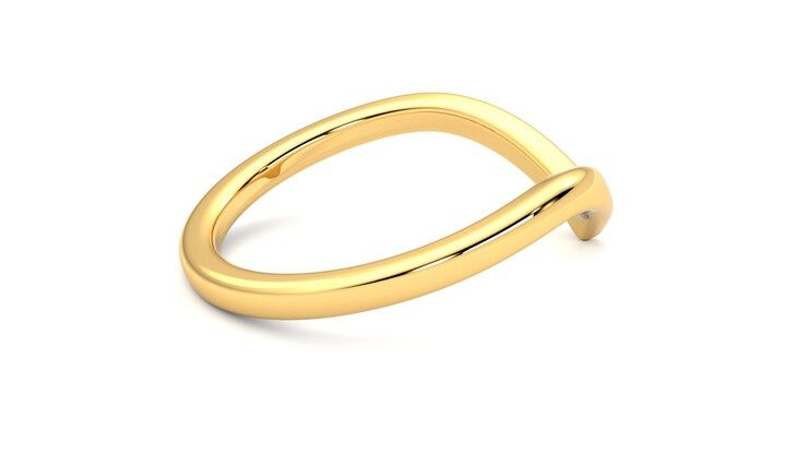 Taylor & Hart Summit Wedding Ring 360 degree image 11