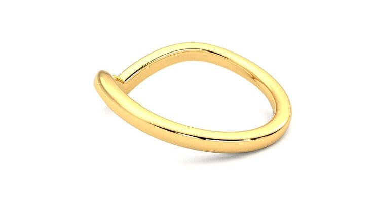 Taylor & Hart Summit Wedding Ring 360 degree image 18
