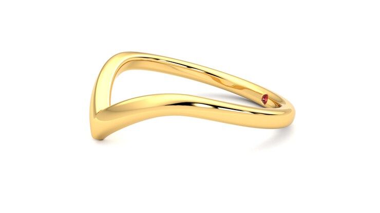 Taylor & Hart Summit Wedding Ring 360 degree image 22