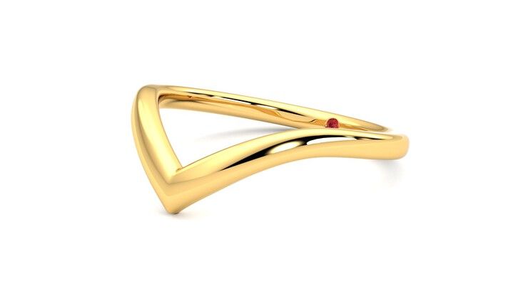Taylor & Hart Summit Wedding Ring 360 degree image 24