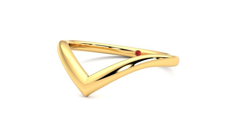 Taylor & Hart Summit Wedding Ring 360 degree image 25
