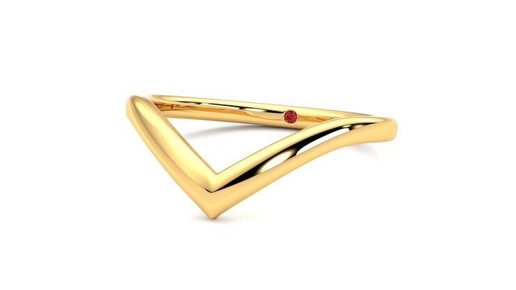 Taylor & Hart Summit Wedding Ring 360 degree image 26