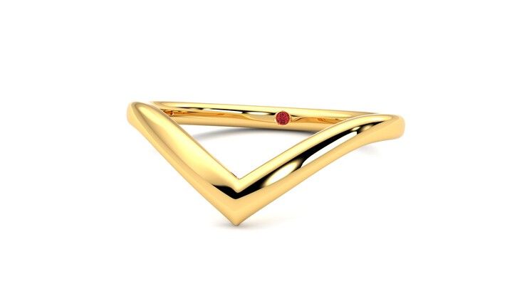 Taylor & Hart Summit Wedding Ring 360 degree image 27