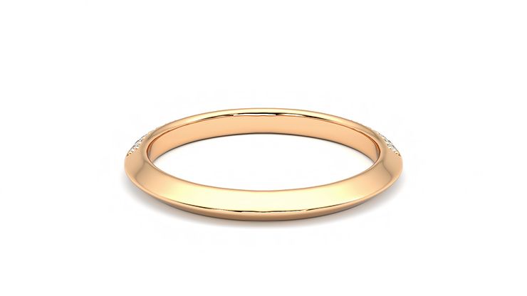 Taylor & Hart Sweet pea Wedding Ring 360 degree image 15