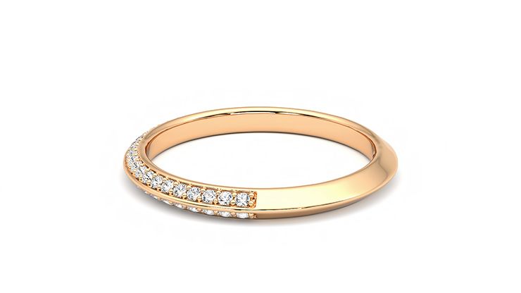 Taylor & Hart Sweet pea Wedding Ring 360 degree image 20