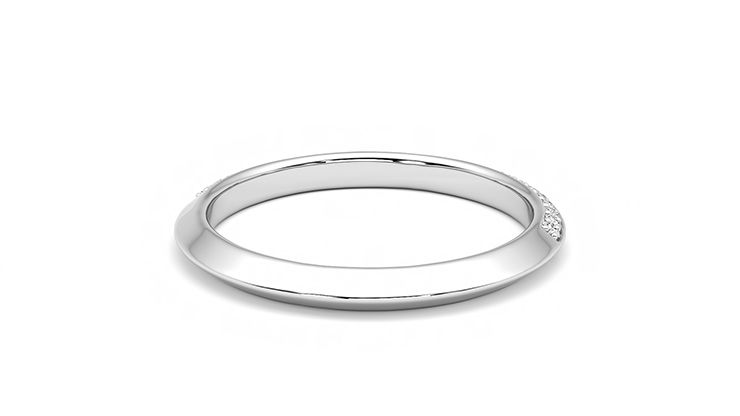 Taylor & Hart Sweet pea Wedding Ring 360 degree image 14