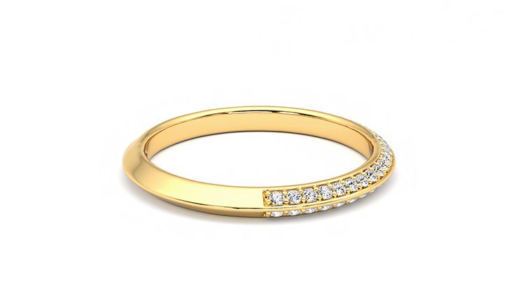 Taylor & Hart Sweet pea Wedding Ring 360 degree image 10