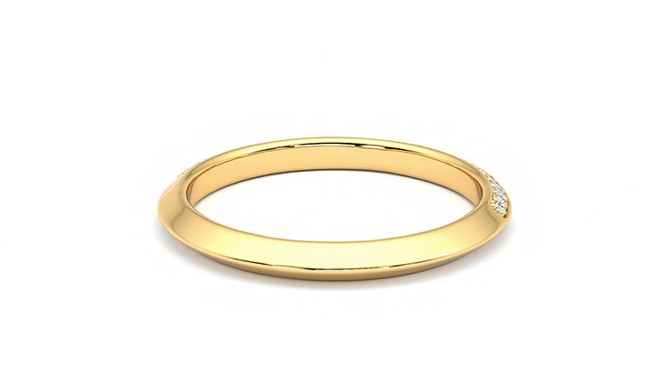 Taylor & Hart Sweet pea Wedding Ring 360 degree image 14