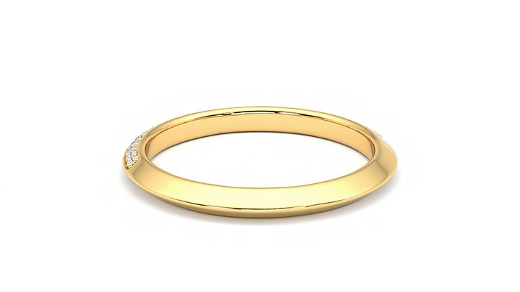 Taylor & Hart Sweet pea Wedding Ring 360 degree image 16