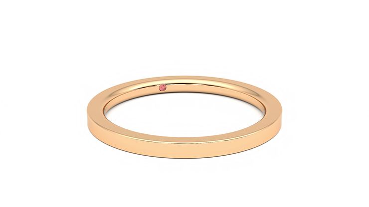 Taylor & Hart Sycamore Wedding Ring 360 degree image 4
