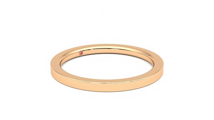 Taylor & Hart Sycamore Wedding Ring 360 degree image 6
