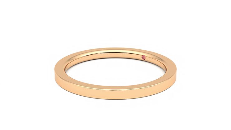 Taylor & Hart Sycamore Wedding Ring 360 degree image 24