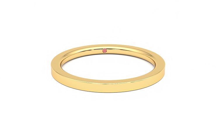 Taylor & Hart Sycamore Wedding Ring 360 degree image 2