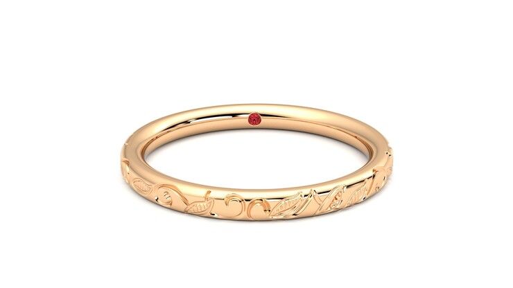 Taylor & Hart Sylvie Wedding Ring 360 degree image 1