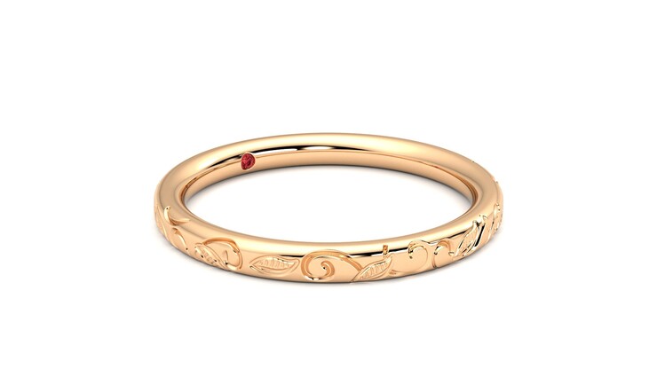 Taylor & Hart Sylvie Wedding Ring 360 degree image 6