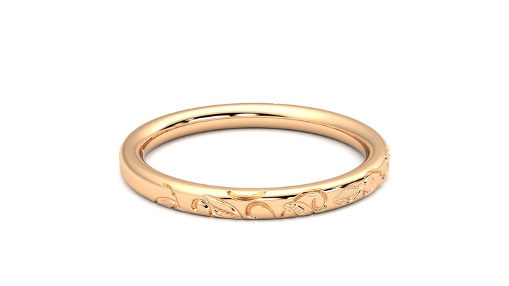 Taylor & Hart Sylvie Wedding Ring 360 degree image 10