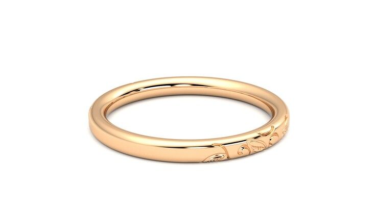 Taylor & Hart Sylvie Wedding Ring 360 degree image 13