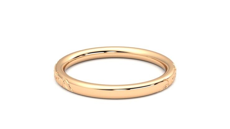 Taylor & Hart Sylvie Wedding Ring 360 degree image 15