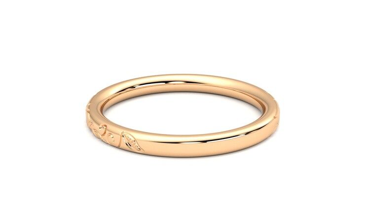 Taylor & Hart Sylvie Wedding Ring 360 degree image 16