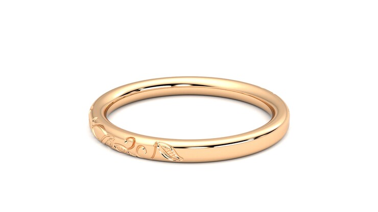 Taylor & Hart Sylvie Wedding Ring 360 degree image 17