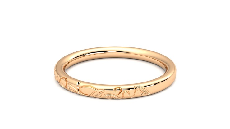 Taylor & Hart Sylvie Wedding Ring 360 degree image 19