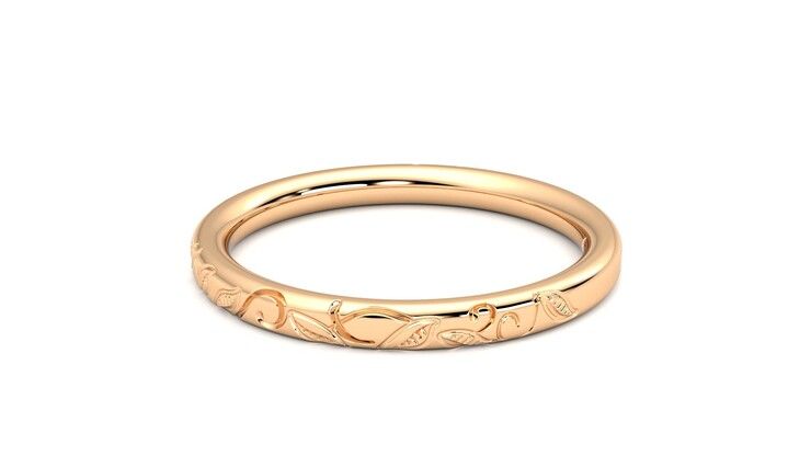 Taylor & Hart Sylvie Wedding Ring 360 degree image 20