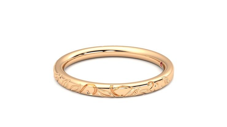 Taylor & Hart Sylvie Wedding Ring 360 degree image 21