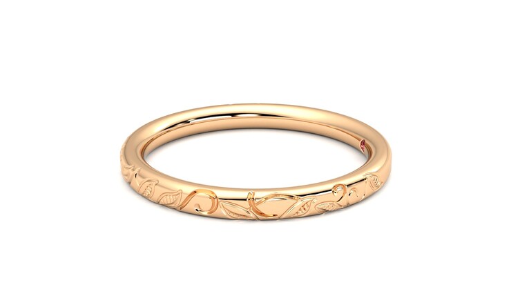 Taylor & Hart Sylvie Wedding Ring 360 degree image 21