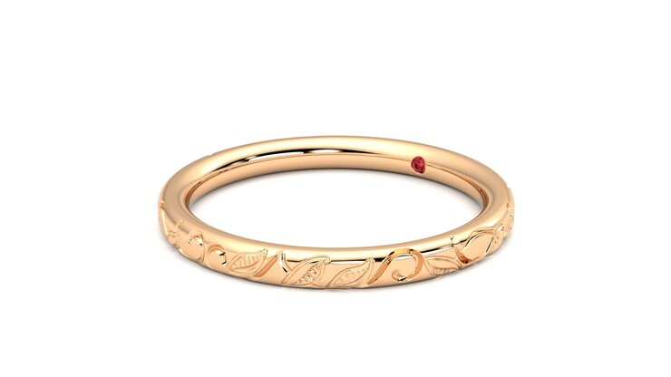 Taylor & Hart Sylvie Wedding Ring 360 degree image 24