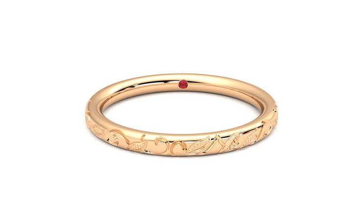 Taylor & Hart Sylvie Wedding Ring 360 degree image 29