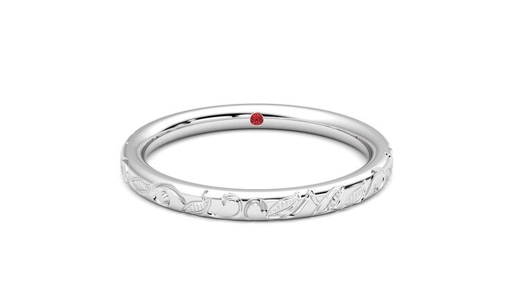 Taylor & Hart Sylvie Wedding Ring 360 degree image 0