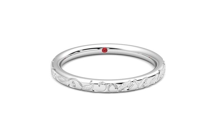 Taylor & Hart Sylvie Wedding Ring 360 degree image 2