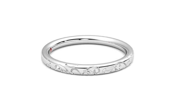 Taylor & Hart Sylvie Wedding Ring 360 degree image 9