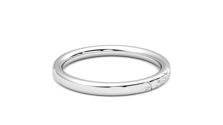 Taylor & Hart Sylvie Wedding Ring 360 degree image 14