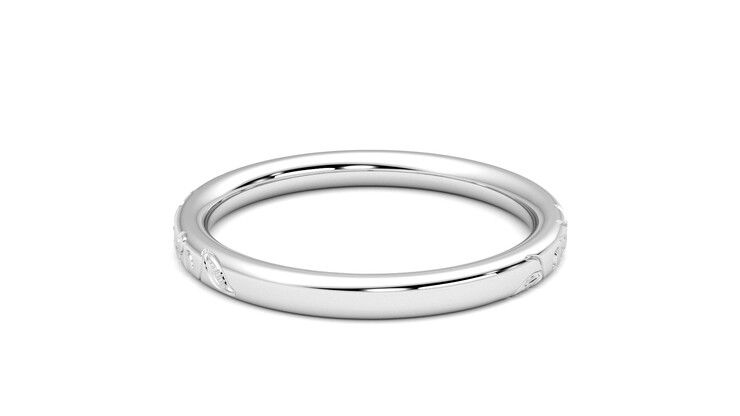 Taylor & Hart Sylvie Wedding Ring 360 degree image 15