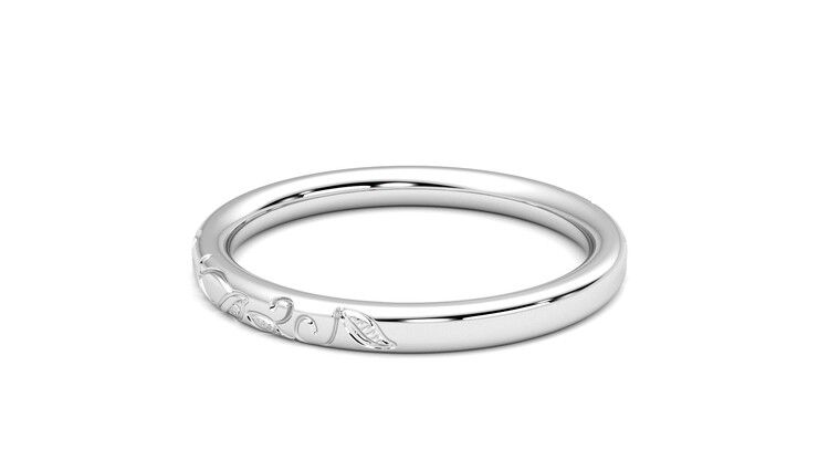 Taylor & Hart Sylvie Wedding Ring 360 degree image 17