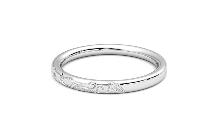 Taylor & Hart Sylvie Wedding Ring 360 degree image 18