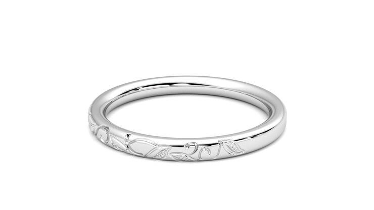 Taylor & Hart Sylvie Wedding Ring 360 degree image 19