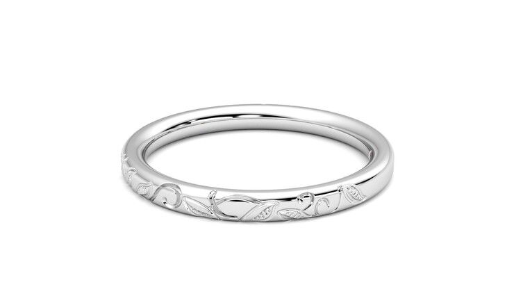 Taylor & Hart Sylvie Wedding Ring 360 degree image 20
