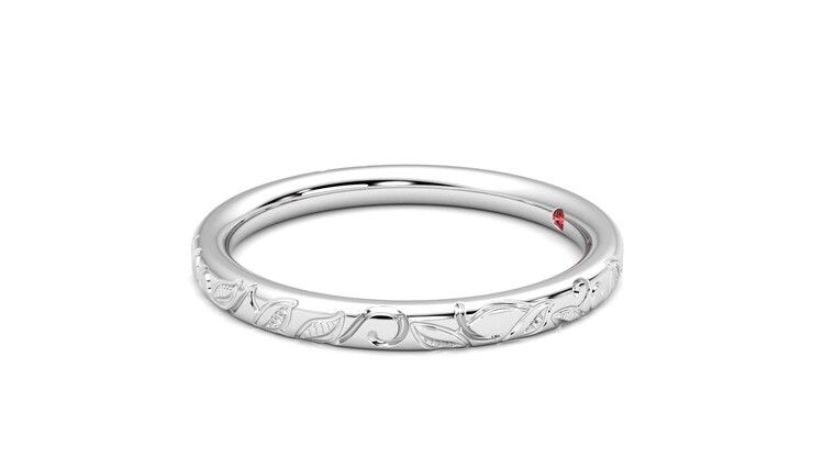 Taylor & Hart Sylvie Wedding Ring 360 degree image 22