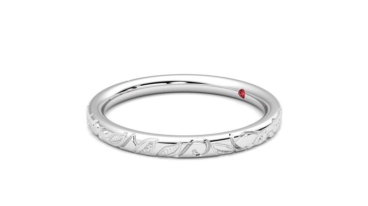 Taylor & Hart Sylvie Wedding Ring 360 degree image 23
