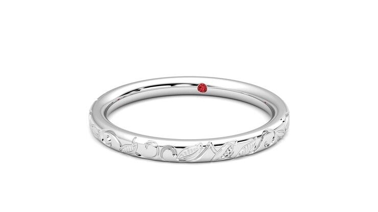 Taylor & Hart Sylvie Wedding Ring 360 degree image 27