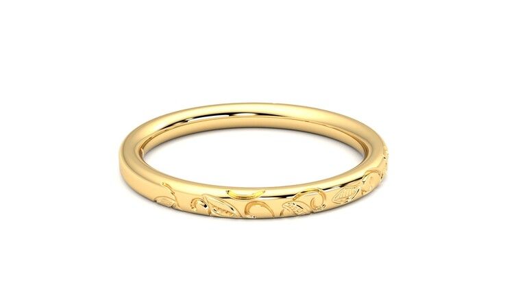 Taylor & Hart Sylvie Wedding Ring 360 degree image 10