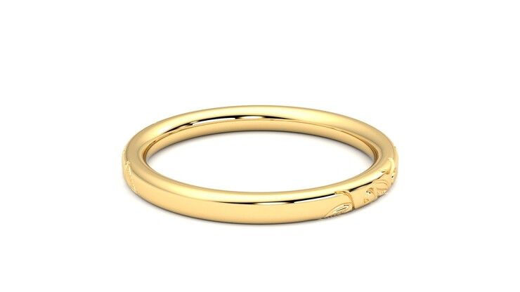 Taylor & Hart Sylvie Wedding Ring 360 degree image 14