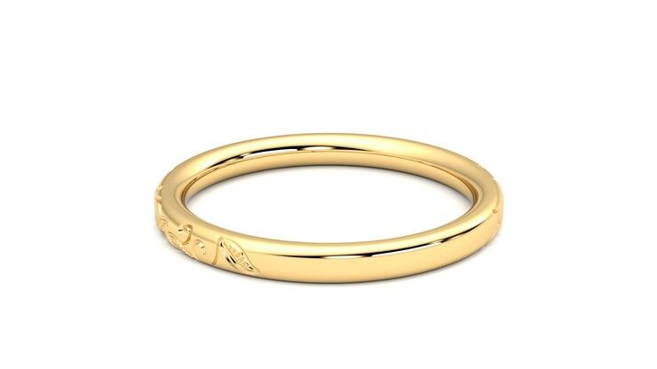 Taylor & Hart Sylvie Wedding Ring 360 degree image 16